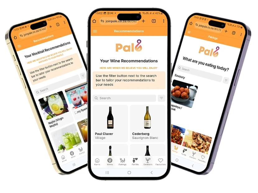 www.joinpale.co.za, app features